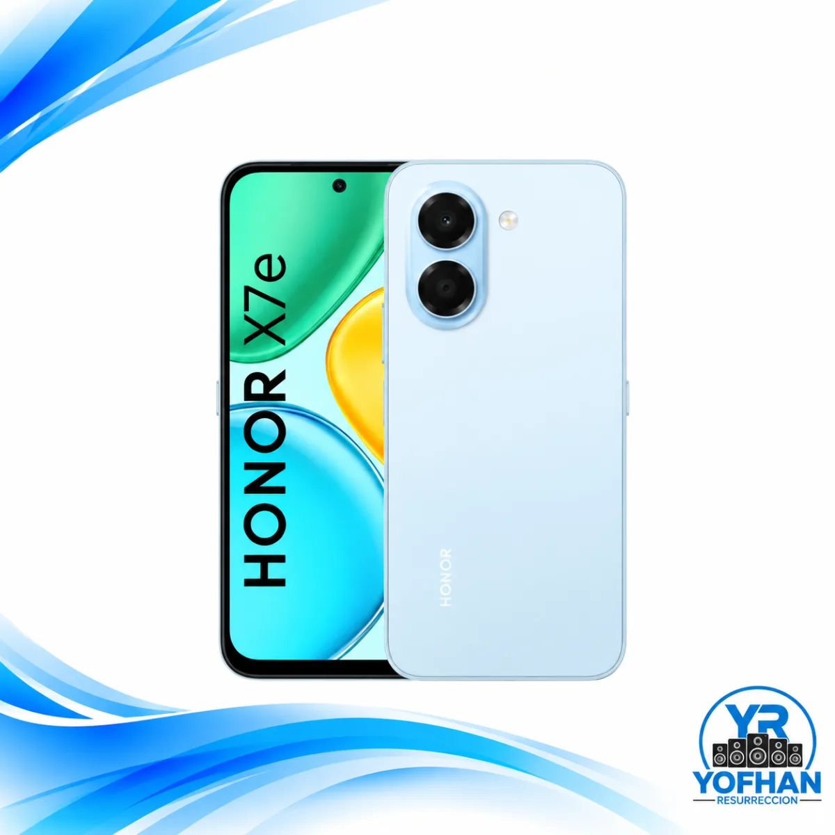 HONOR X7E 6.6" 6GB 256GB Light Blue